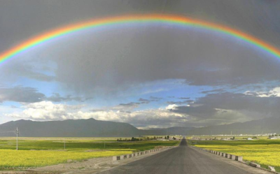 Et vous, avez-vous déjà traversé un arc-en-ciel ?