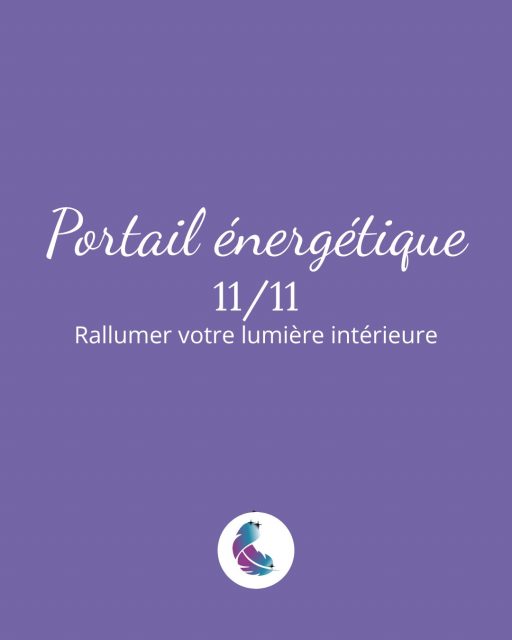 Le 11/11 marque un tournant vibratoire important de l’année.
Un moment où tout semble nous inviter à ralentir, ressentir et nous réaligner à ce qui compte vraiment. 🌿
Ce portail n’est pas seulement une date symbolique : c’est une invitation à rallumer votre lumière intérieure, à écouter la voix subtile de votre âme et à poser des intentions claires pour les semaines à venir. ✨
Prenez quelques instants pour vous reconnecter à votre cœur et semer en conscience les graines de ce que vous souhaitez manifester.
🌸 Dans le carrousel, je vous guide à travers un rituel simple pour honorer cette énergie du 11/11 et ancrer vos intentions dans la lumière.
Et pour accompagner ce moment, je vous offre une méditation guidée à découvrir dans mon guide gratuit « S’initier à la Méditation ».
💫 Téléchargez-le gratuitement via le lien en bio et laissez la lumière faire son œuvre.