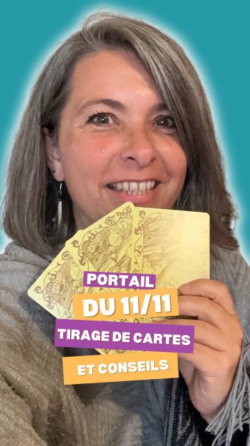 Portail énergétique du 11/11, retrouvez l’intégralité de mon tirage de cartes sur ma chaîne YouTube Gwenola Soler (lien en bio).
J’espère que ces messages vont vous aider à surfer sur les meilleures vibrations pour vous 🤗
Belle journée 🌺