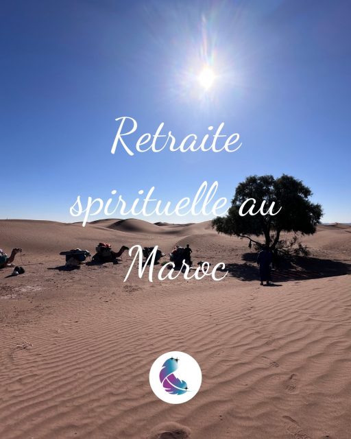 Il y a des voyages qui ne ressemblent pas aux autres.
Des espaces où l’on ne « part » pas… mais où l’on revient à soi.
Le désert fait partie de ces lieux-là.
Un espace immense, brut, vivant, où chaque lever de soleil nous rappelle que nous sommes en train de renaître, où chaque pas posé dans le sable allège un peu plus ce que nous ne voulons plus porter.
Ces jours passés au Maroc ont été :
✨ des marches quotidiennes pour laisser le mental se déposer,
✨ des intentions posées chaque matin pour accueillir la journée,
✨ des guidances pour éclairer le chemin,
✨ des temps de repos,
✨ des pratiques énergétiques puissantes,
✨ du partage, du rire, des repas simples et sacrés,
✨ et surtout… la magie d’un groupe d’une chaleur et d’une générosité rares.
Il y a eu des moments forts, des prises de conscience, des libérations, des silences qui parlent, des surprises laissées par le désert… et tellement d’humanité.
Ce séjour, c’est la preuve que lorsqu’on s’offre la possibilité de se retirer du bruit, on crée un espace pour se reconnecter profondément à qui l’on est vraiment.
Merci à chaque âme présente.
Pour la douceur, la vérité, la force, et la beauté partagée.
Le désert nous transforme. Toujours.
Et j’ai déjà hâte d’y retourner. 🤍
Envie de vivre ce genre d’expérience à ton tour ?
Inscris-toi à ma Newsletter dans ma bio pour être informé·e de la prochaine retraite, ici ou ailleurs. ✨